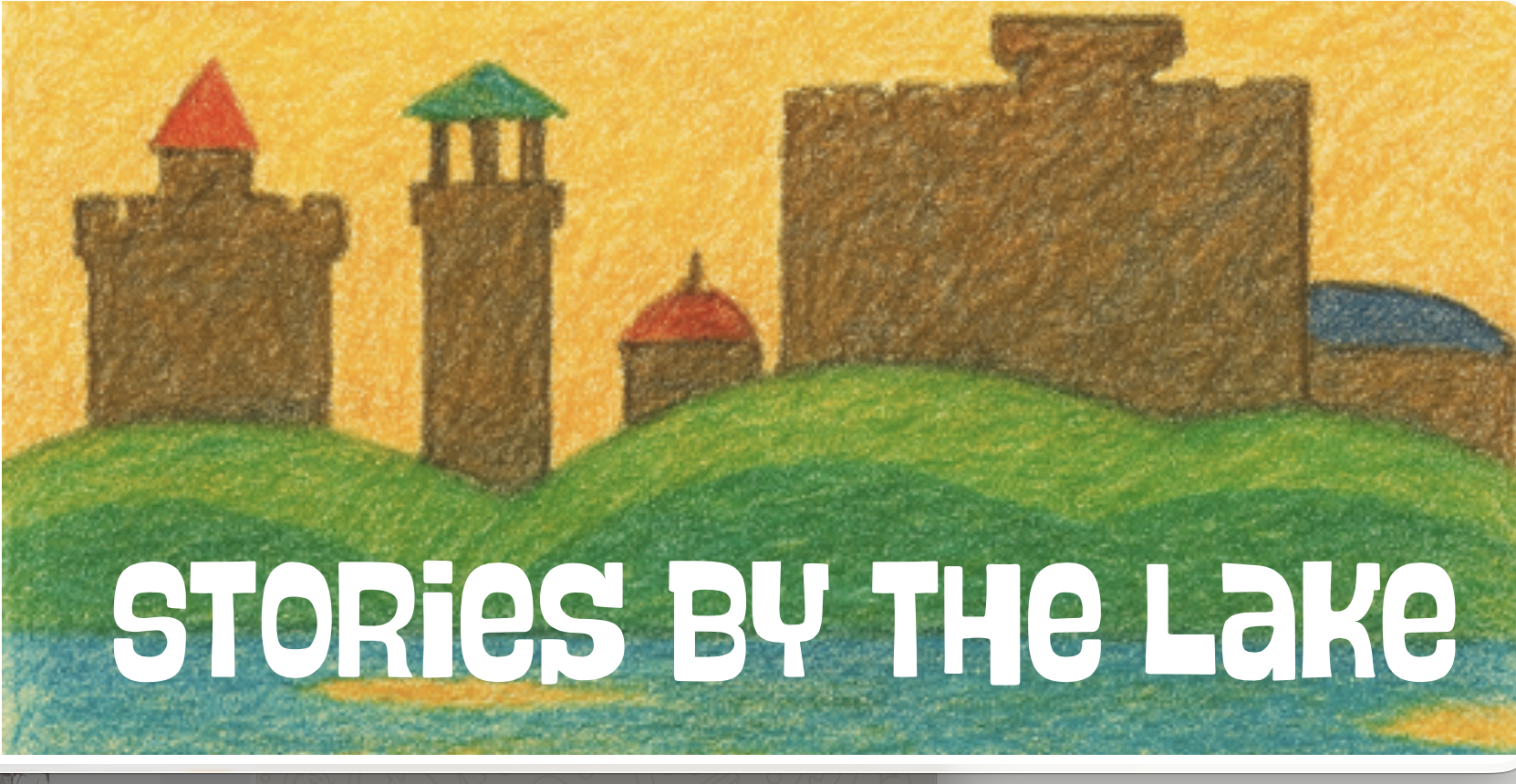 Brainologi Stories by the Lake Season 2 cover art — illustrated castle by a lake